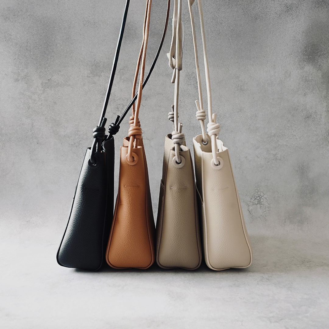 本革ショルダーバッグ/ミニ財布