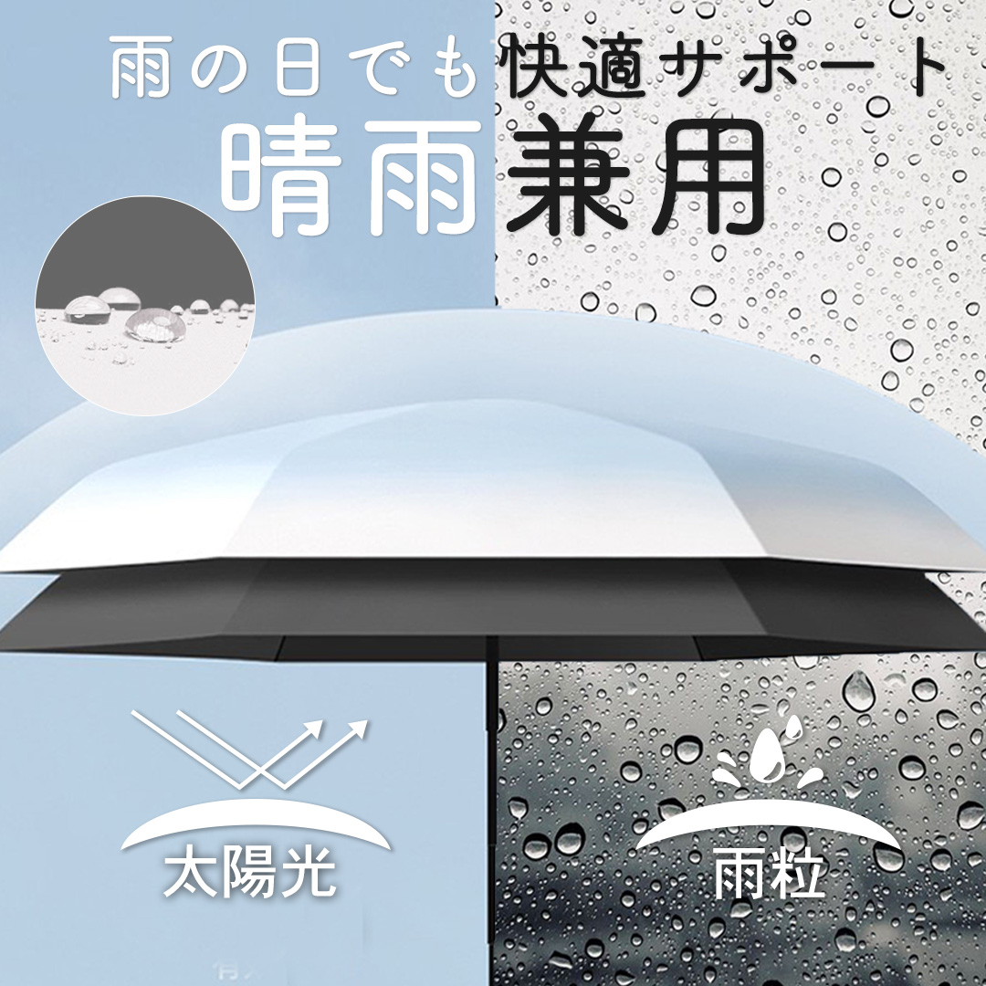 折りたたみ日傘